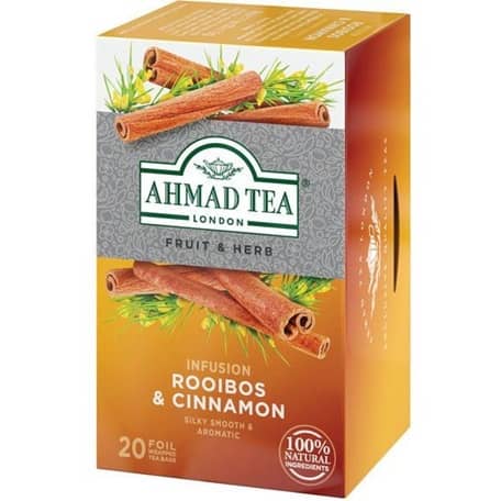 Ahmad Tea | Fruit & Herbs Infusion Rooibos & Cinnamon 20 Foil