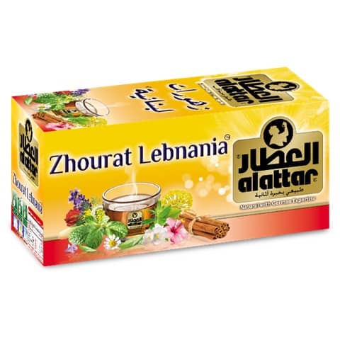 ALattar | Zhourat Lebnania 20 Herbal Tea Bags