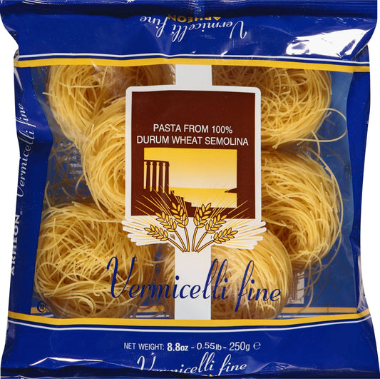Arheon Vermicelli Fine Pasta From 100% Durum Wheat Semolina 8.8oz(250g)