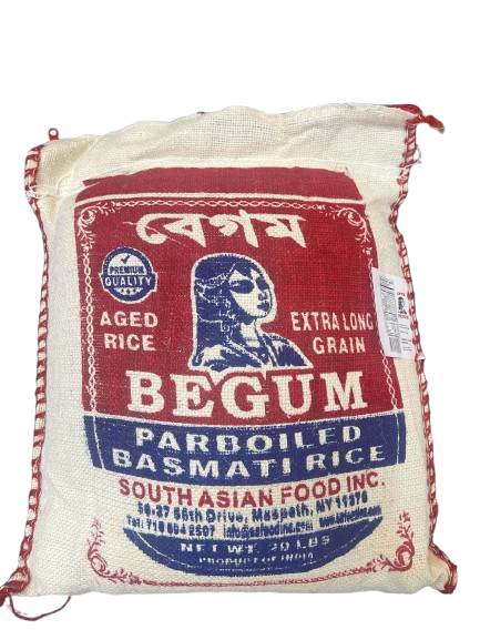 BEGUM | Parboiled Basmati Rice 20lb