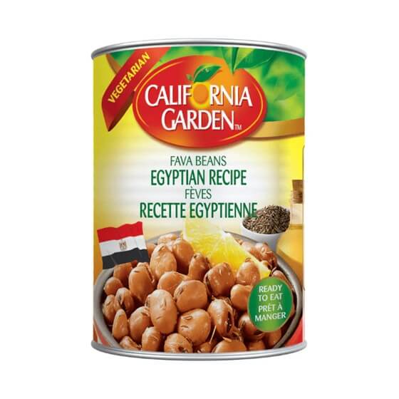 California Garden Fava Beans Egyptian Recipe 16.Oz(450g)
