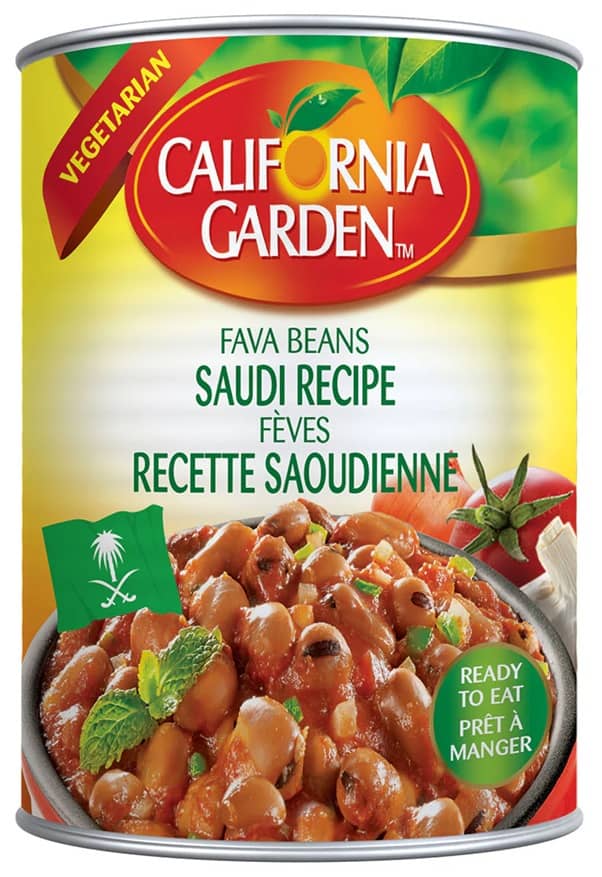California Garden Fava Beans Saudi Recipe 16oz.(450g)