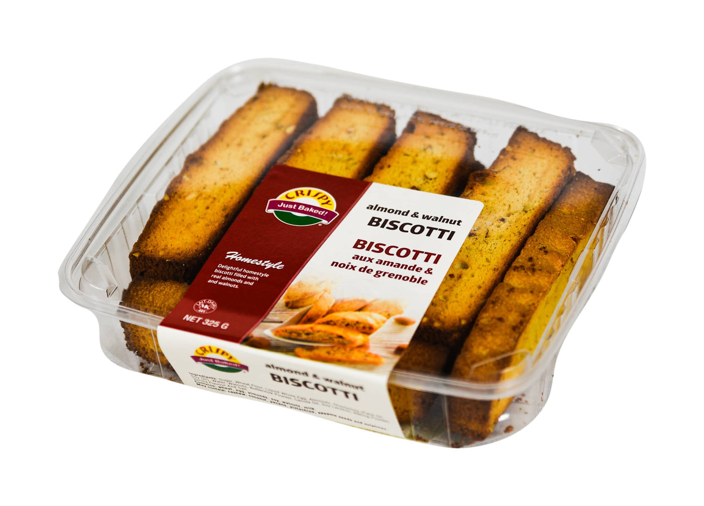 Crispy Almond & Walnut Biscotti 325g