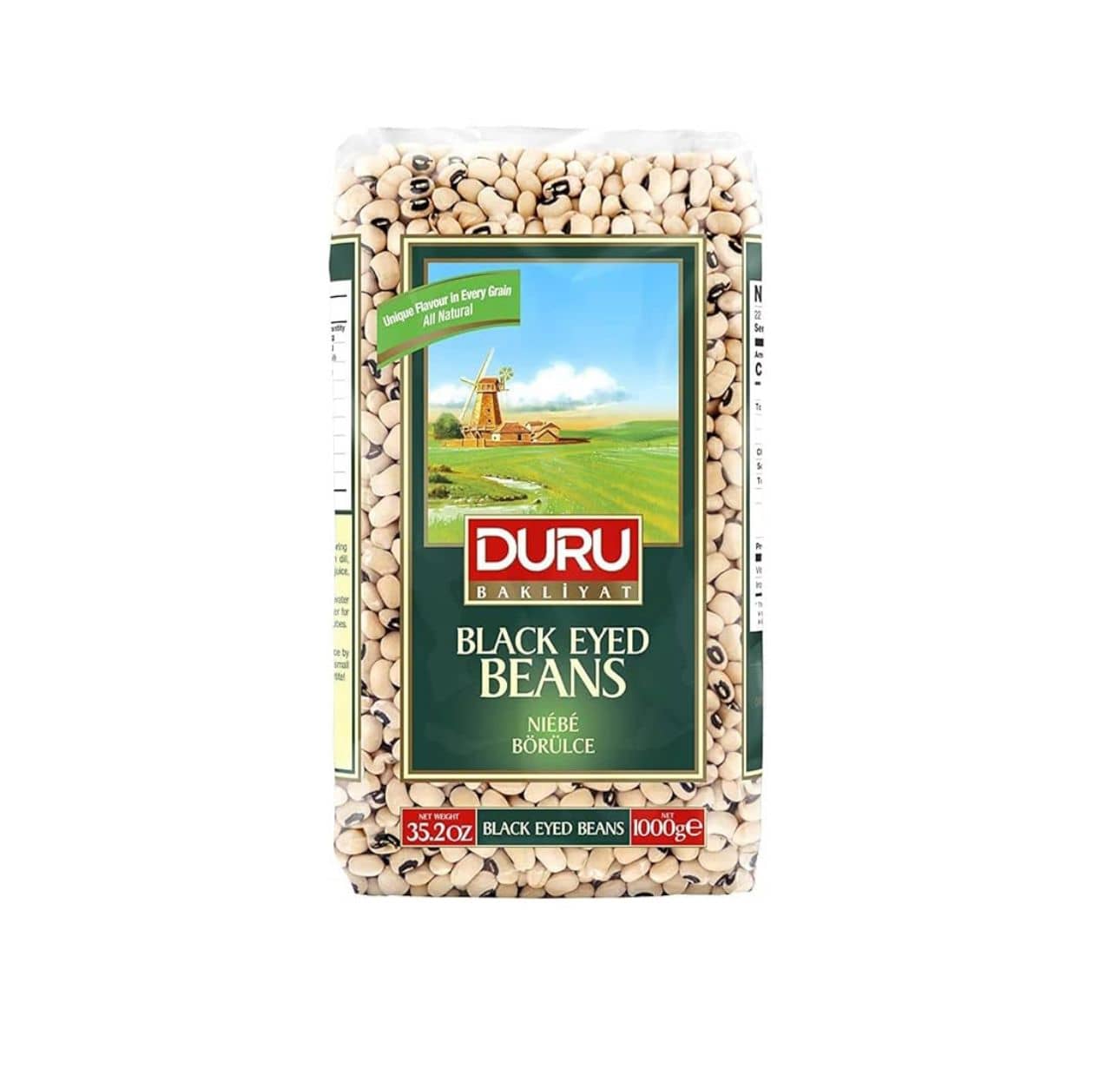 Duru Black Eyed Benas 35.2oz(1000g)