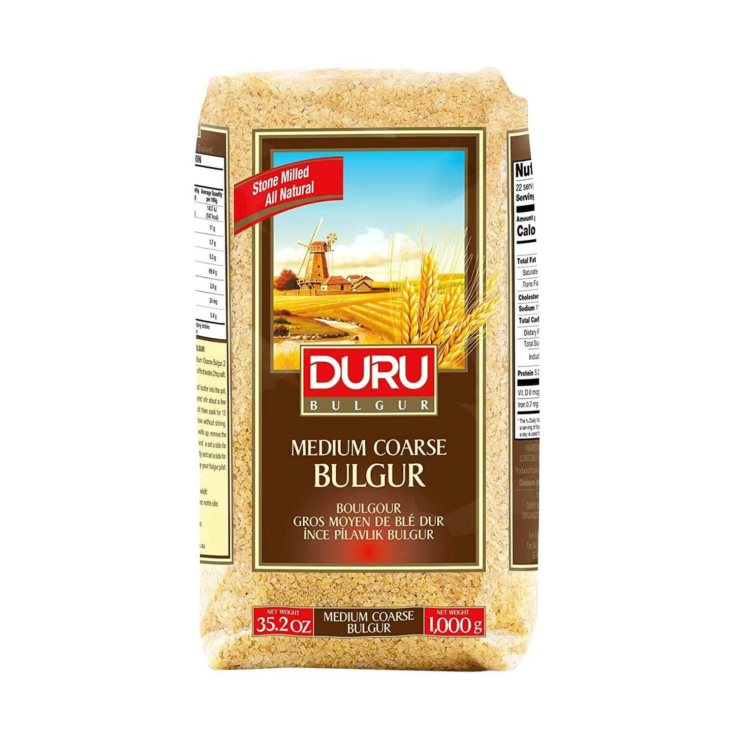 Duru Medium Coarse Bulgur 35.2oz (1000g)