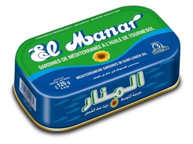ALManar |Mediterranean Sardines With In Sunflower Oil