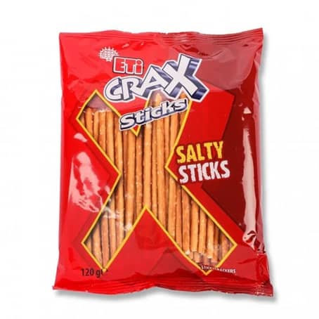 Eti Crax Salty Sticks 120g