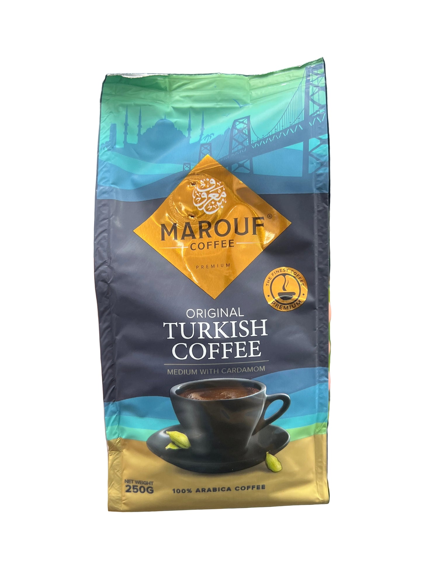 Marrouf Turkish coffee Medium With Cardamom 250g