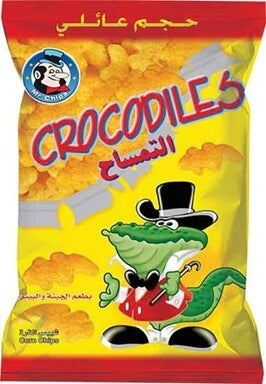 Mr.Chips Crocodiles Corn Chips 3.1oz(90g)