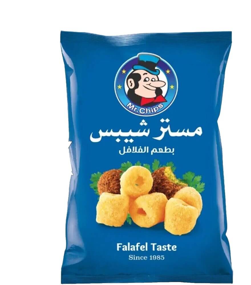 Mr.Chips Falafel Taste Chips 0.67oz(19g)