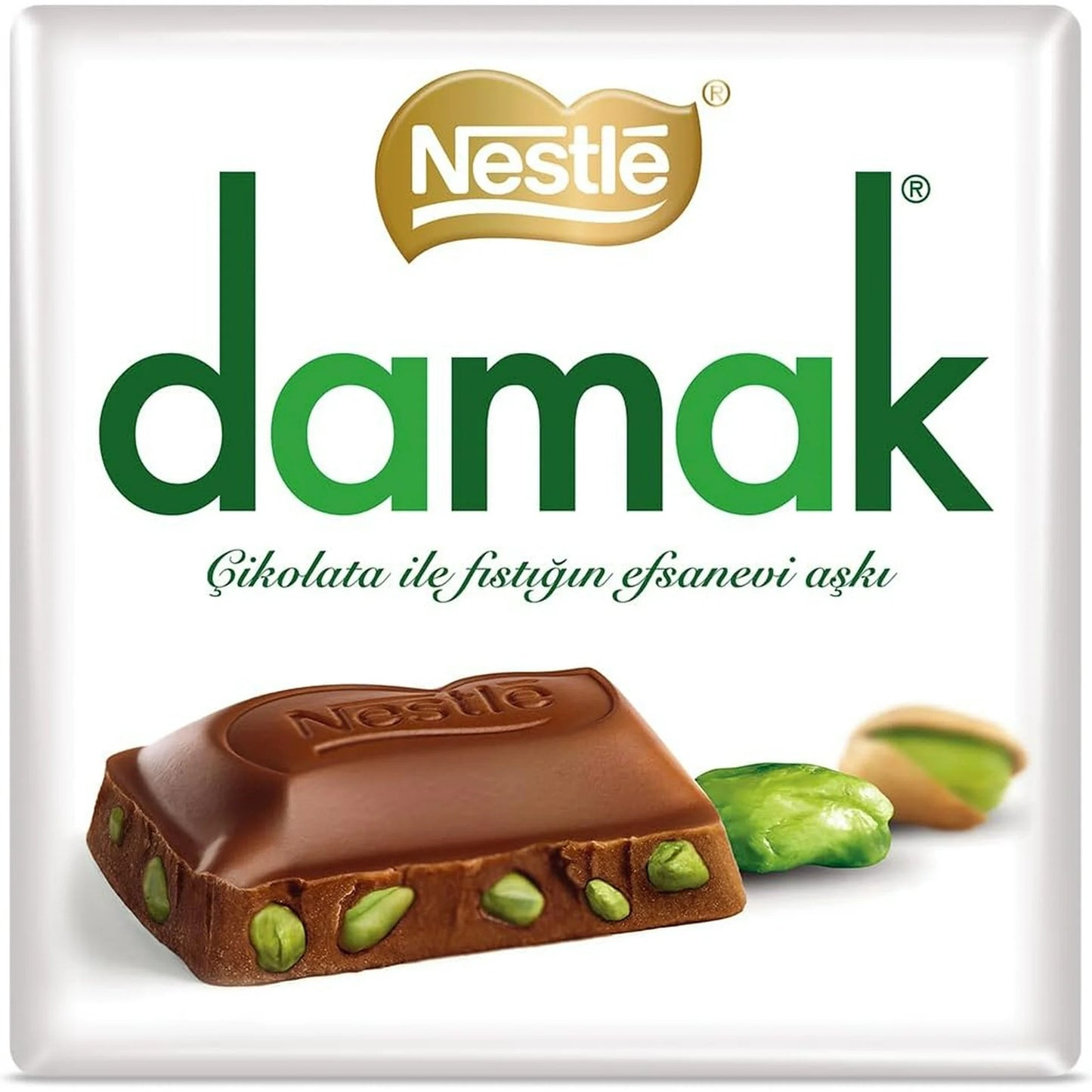 Nestle Damak Chocolate With Pistachio 2.82(80g)