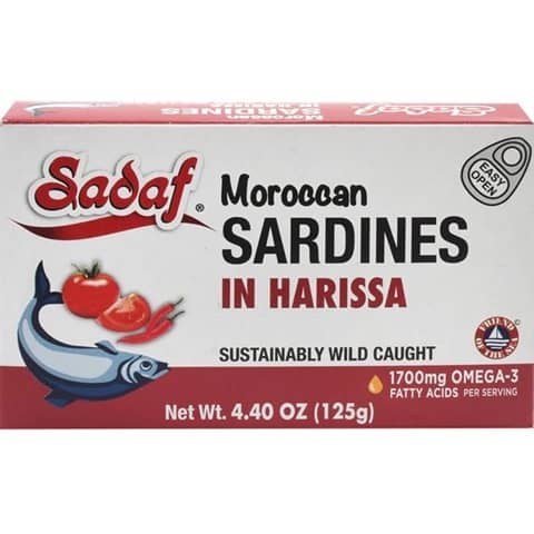Sadaf Moroccan Sardines In Harissa 4.40oz(125g)