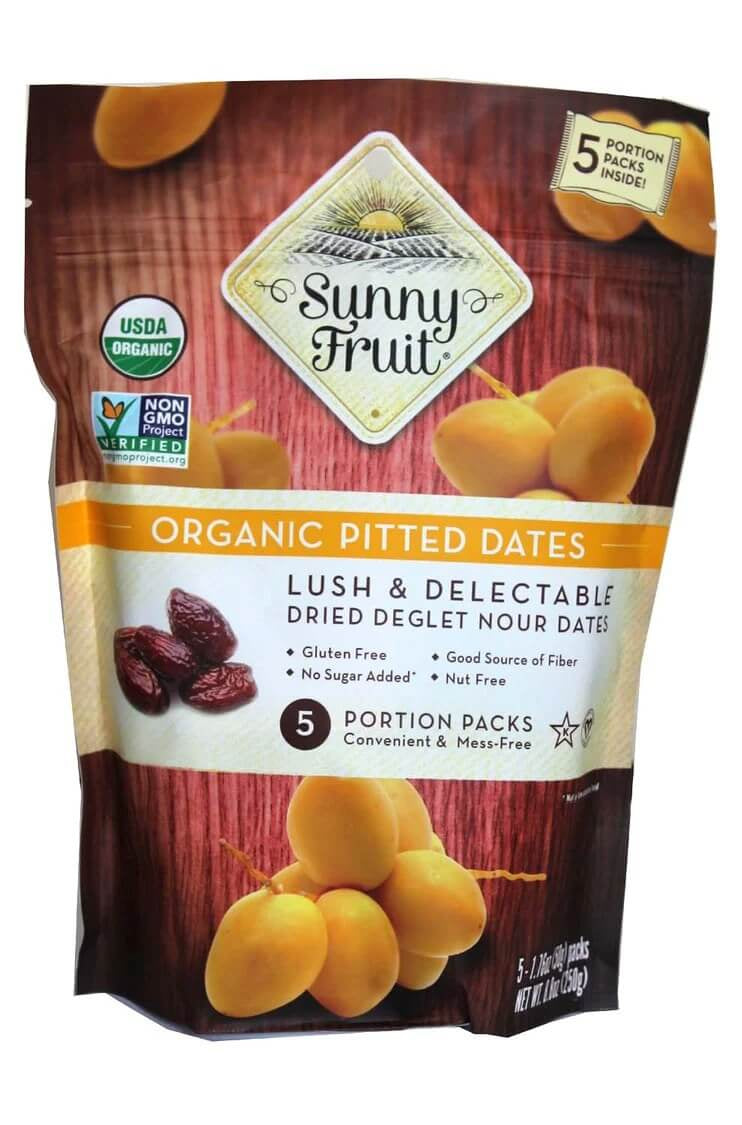 Sunny Fruit Organic Pitted Date 8oz(250g)