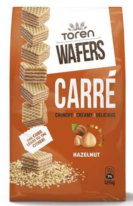 Toren Wafers | Carre Crunchy Cocoa Wafer 4.40oz(125g)