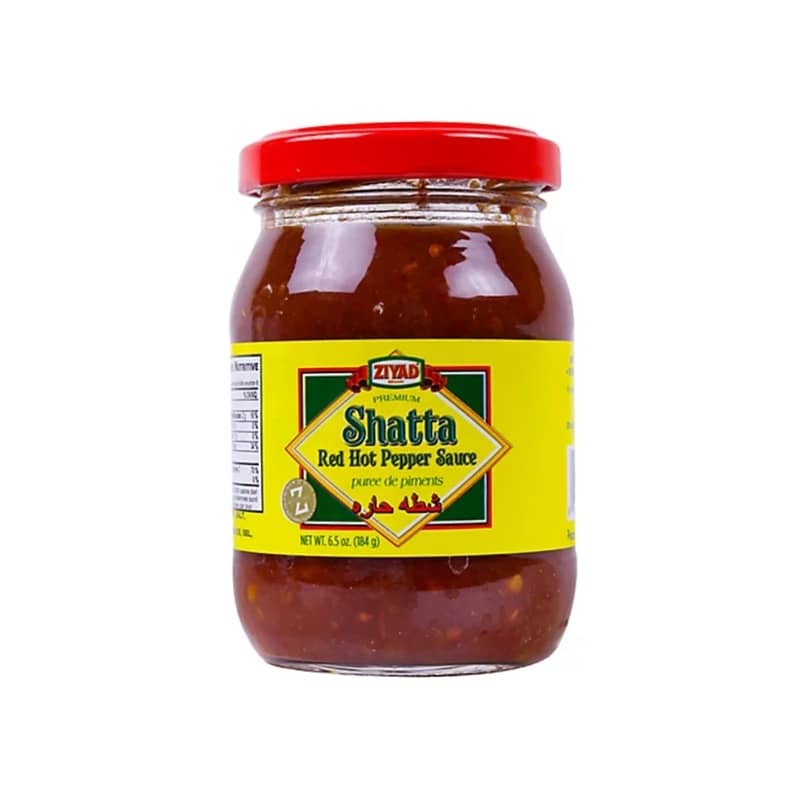 ZIYAD SHATTA RED Hot Pepper Sauce 6.5 oz