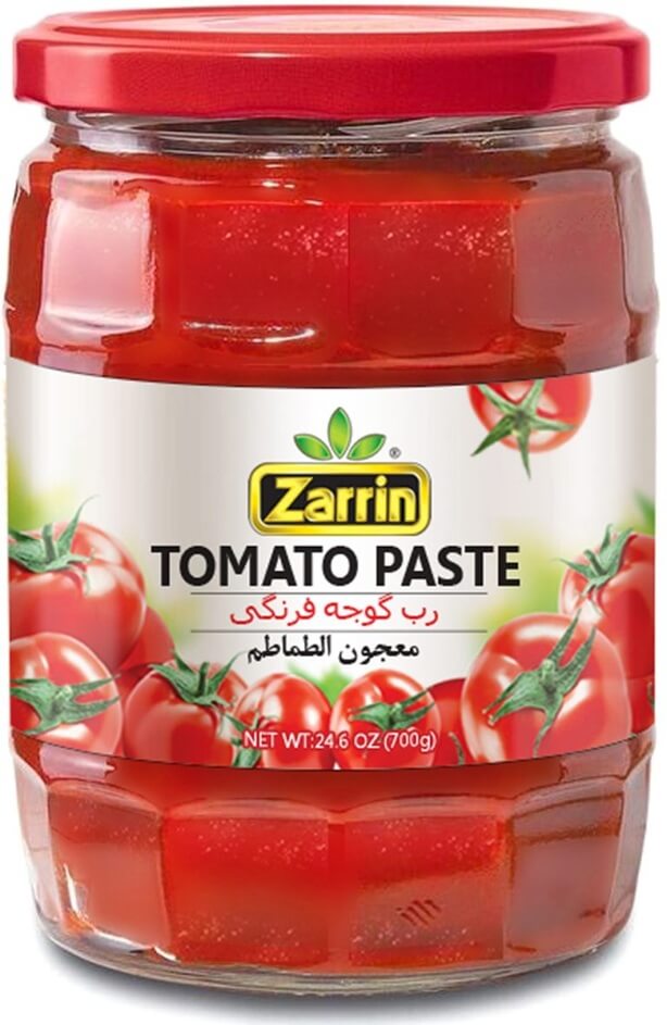 Zarrin Tomato paste 24.6 OZ. (700)g