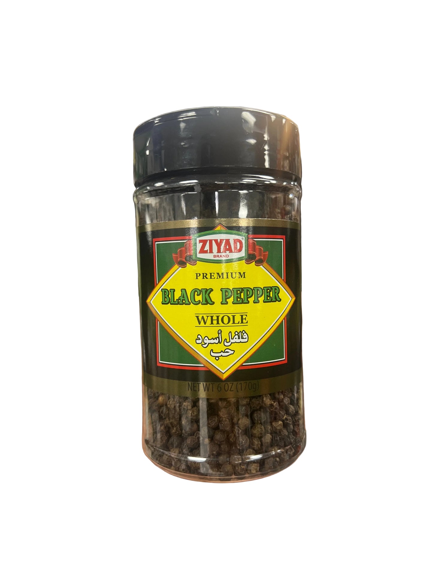 Ziyad | Premium Whole Black Pepper 6oz.(170g)