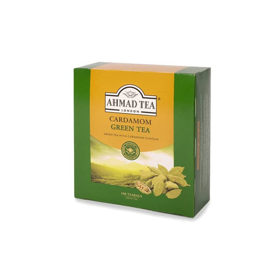 Ahmad Tea | Cardamom Green Tea 100 Teabags
