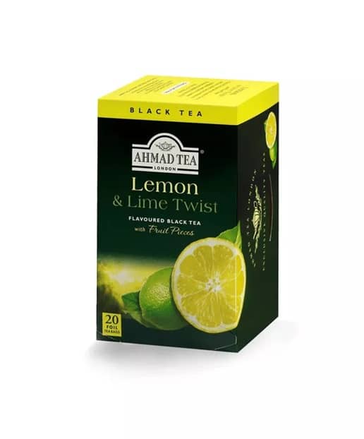 Ahmad Tea | Lemon & Lime Twist 20 Foil Teabags