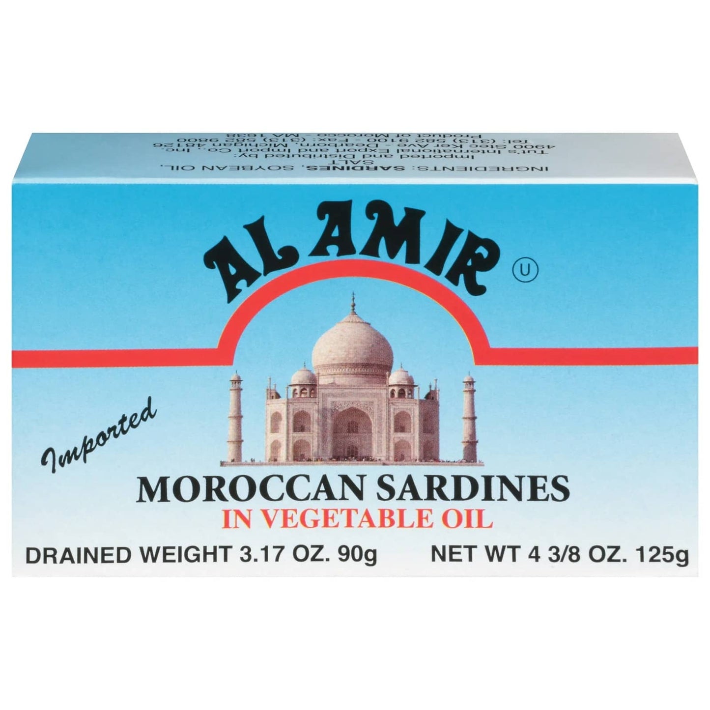 ALAmir | Moroccan Sardines In Vegetable Oil 125g
