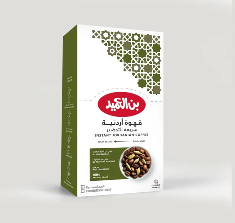 ALAmeed | Instant Jordanian Coffee Dark Blend 6 Sachets