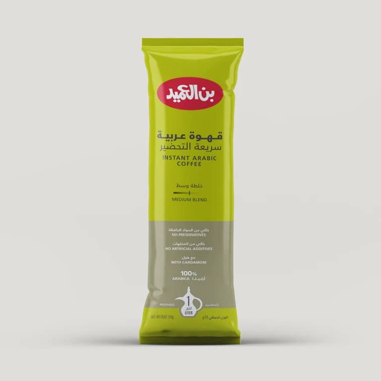 ALAmeed | Instant arabia Coffee Medium Blend 6 Sachets