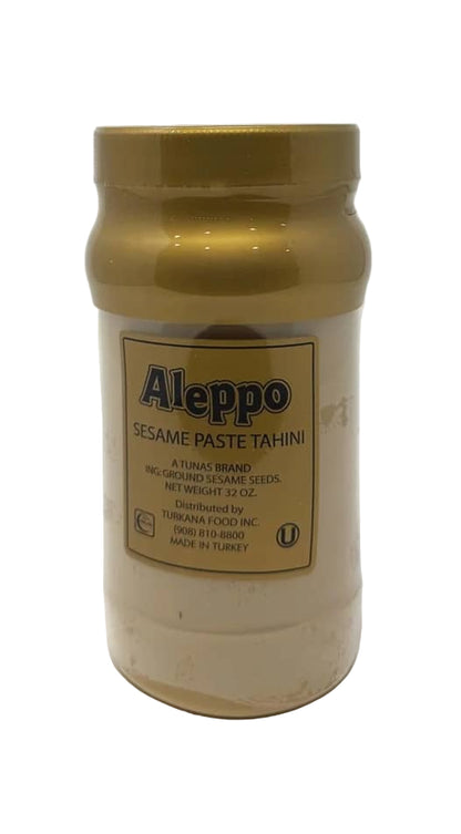 Jar of Aleppo Sesame Paste Tahini 32oz