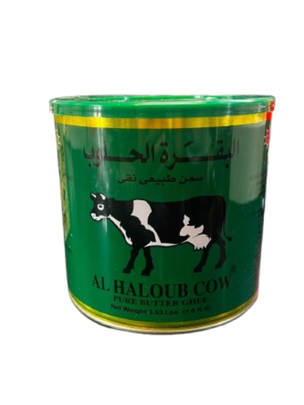 ALHaloub Cow Pure Butter Ghee 3.53Lb(1,600g)