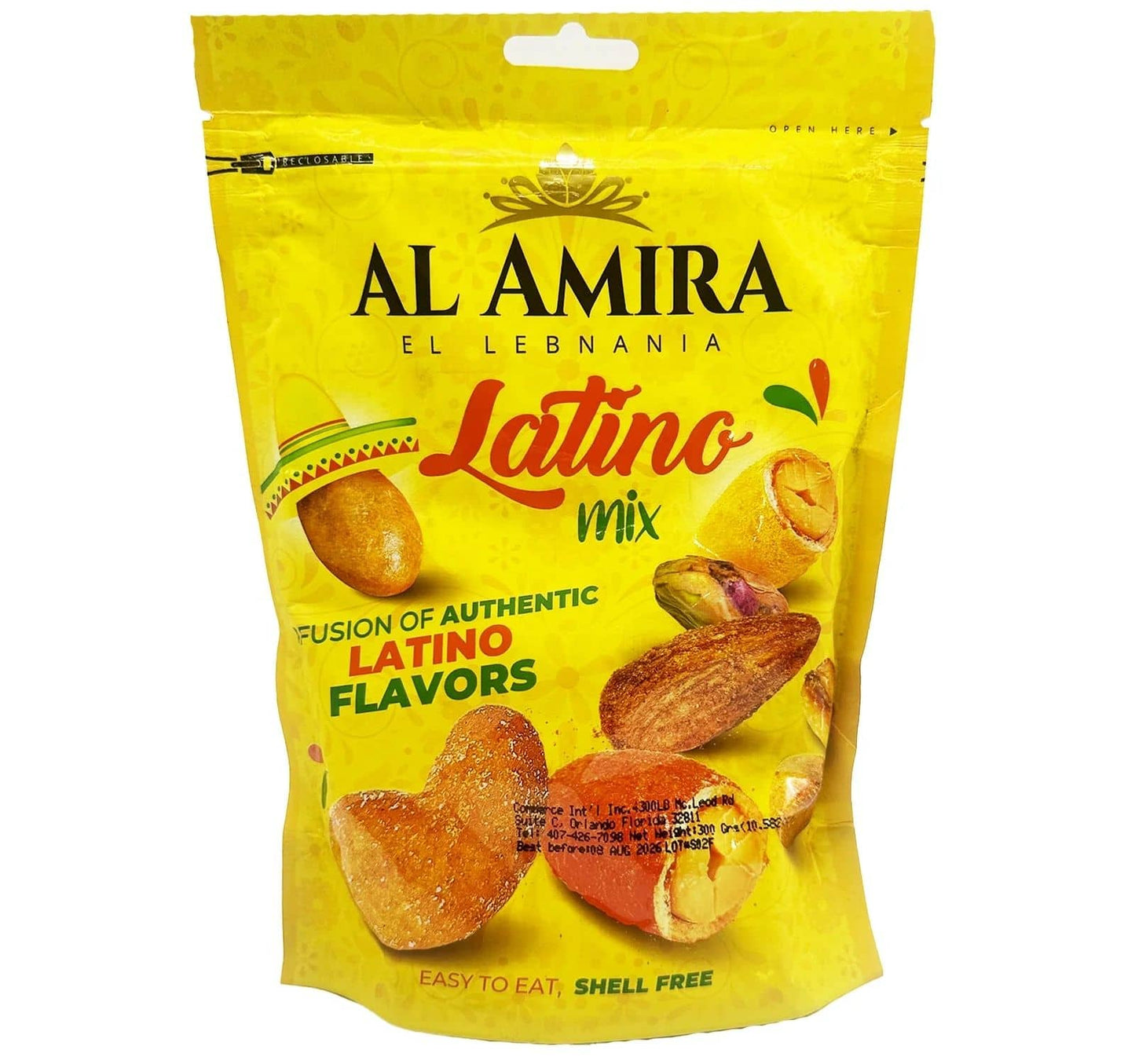 AL Amira Latino Mixed Nuts 10.58oz(300g)