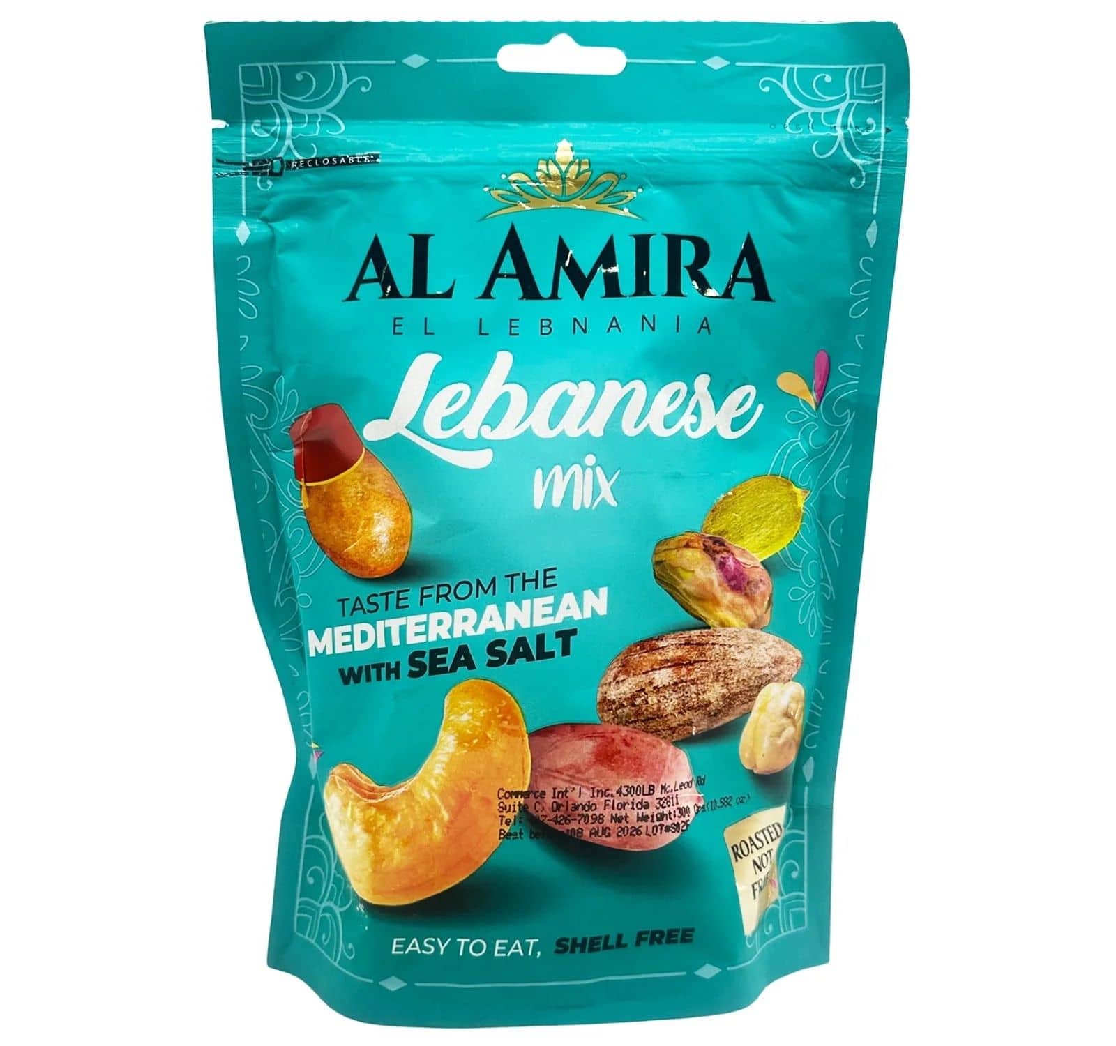 AL Amira Lebanese Mixed Nuts 10.58oz(300g)