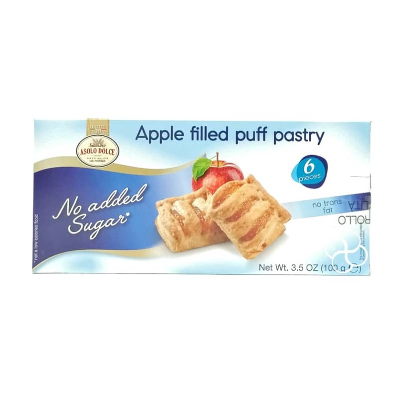 Asolo Dolce Puff Pastry APPLE FILLED 100g