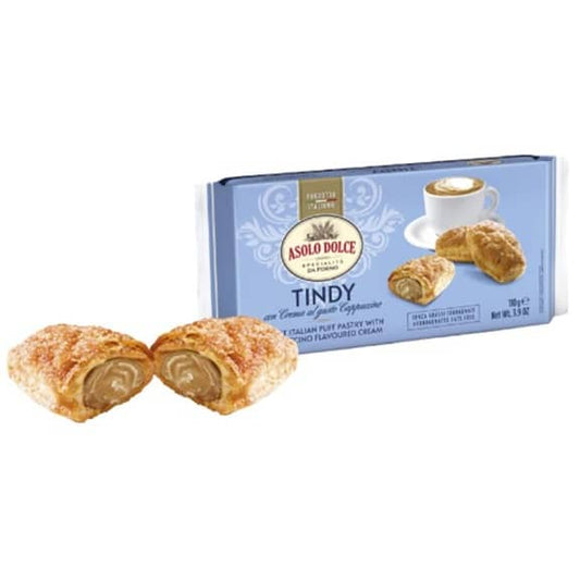 Asolo Dolce Puff Pastry with Cappuccino Cream 110g 