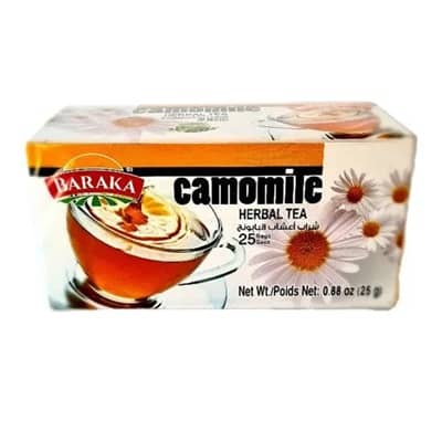 BARAKA CAMOMILE HERBAL TEA 25X25g