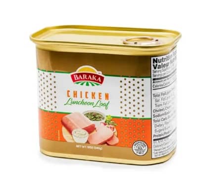 Baraka Chicken Luncheon Loaf 12oz.340g