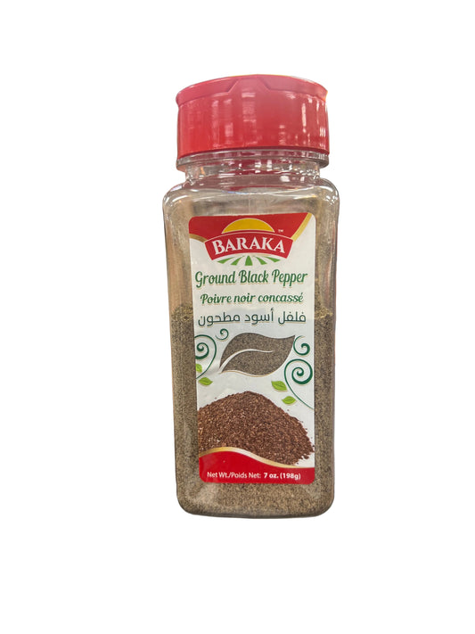 Baraka | Ground Black Pepper 7oz.(198g)