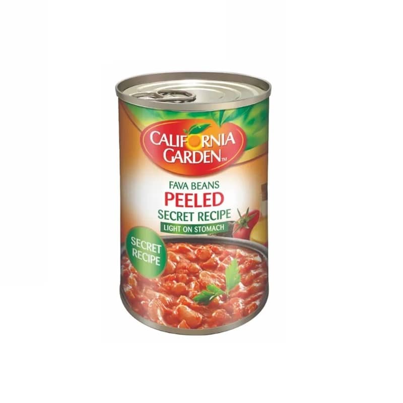 California Garden Fava Beans Peeled Secrete Recipe 16.Oz(450g)