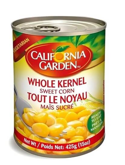 California Garden Whole Kernel Sweet Corn 15OZ.425g