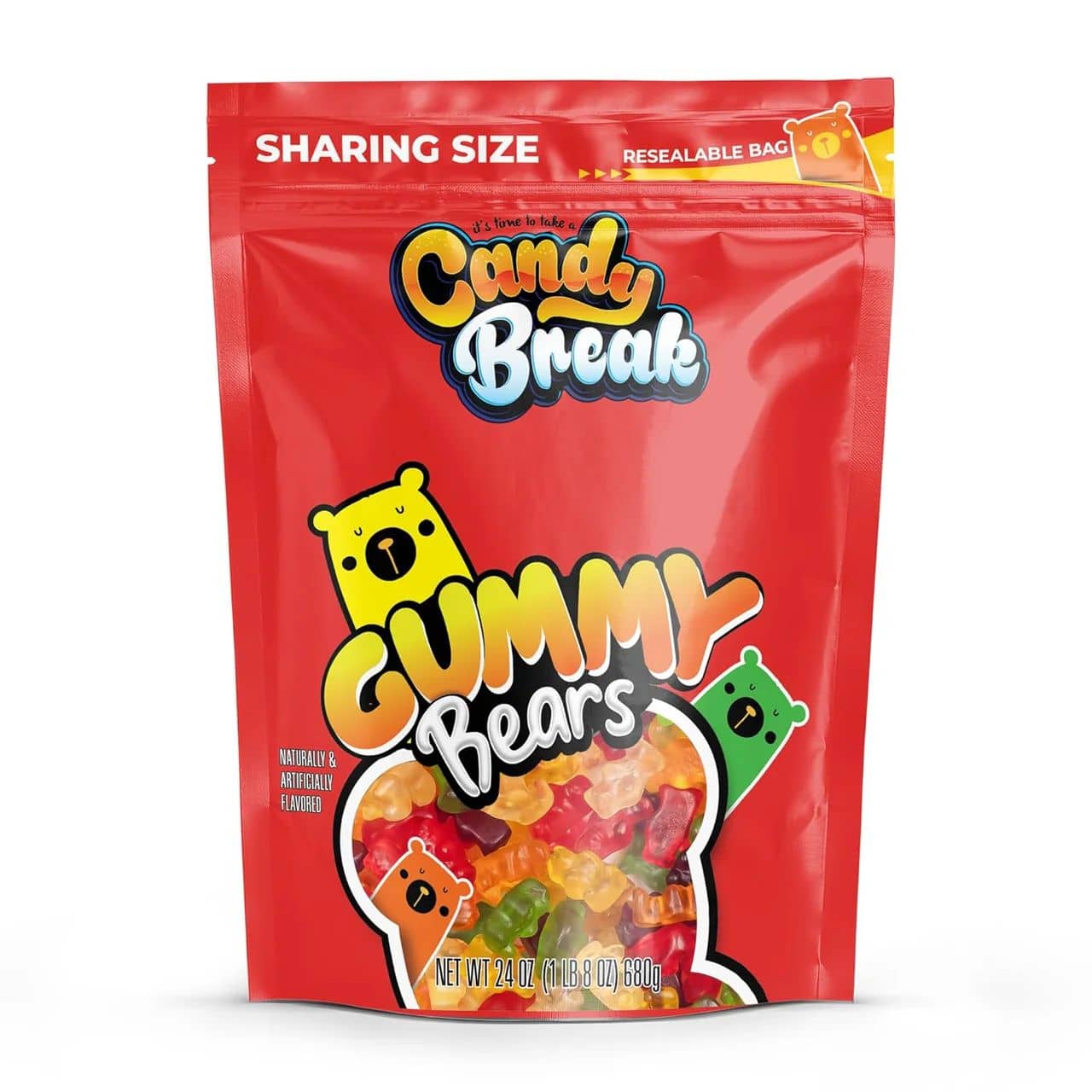 Candy Break Bears Gummy 4oz(113.5g)