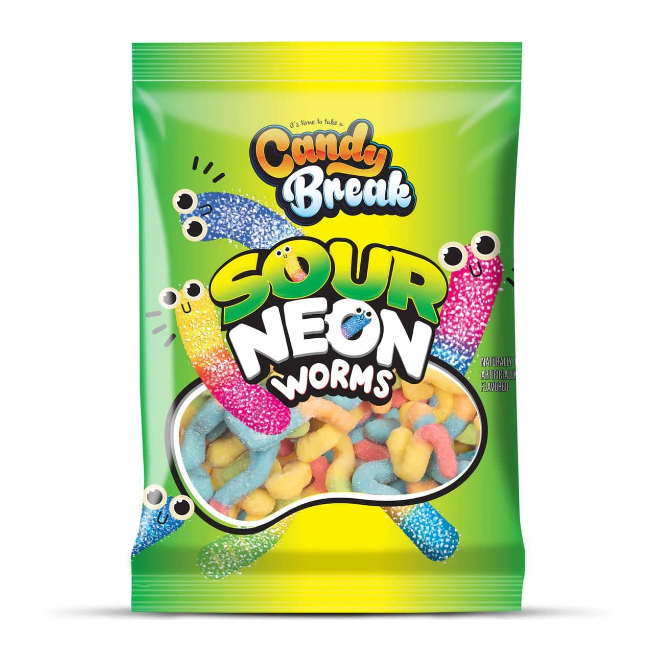 Candy Break Sour Neon Gummy 4oz(113.5g)
