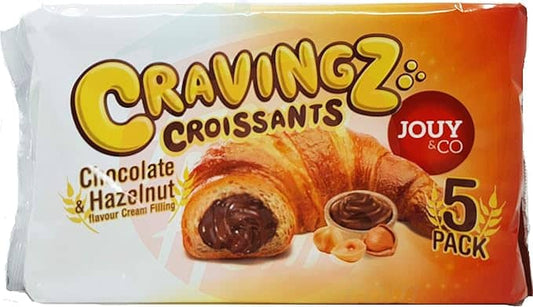 Cravingzz Croissants Chocolate & Hazelnut  5 Pack