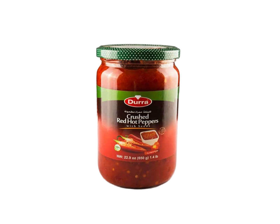 Durra Crushed Red Hot Peppers Sesame Paste 22.9OZ(650g)