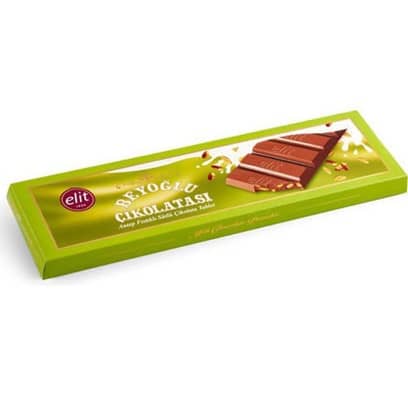 Elit Beyoglu Milk Chocolate With Pistachio 300g 