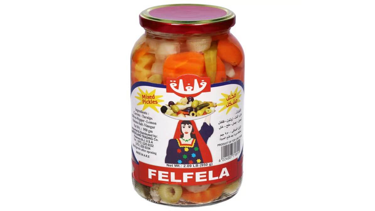 Felfela Mixed Pickles 2.09Lb (950g)