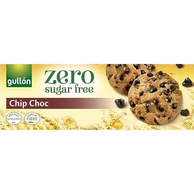 Gullon Zero Suger Free Chip Choc 5.3Oz.(150g)
