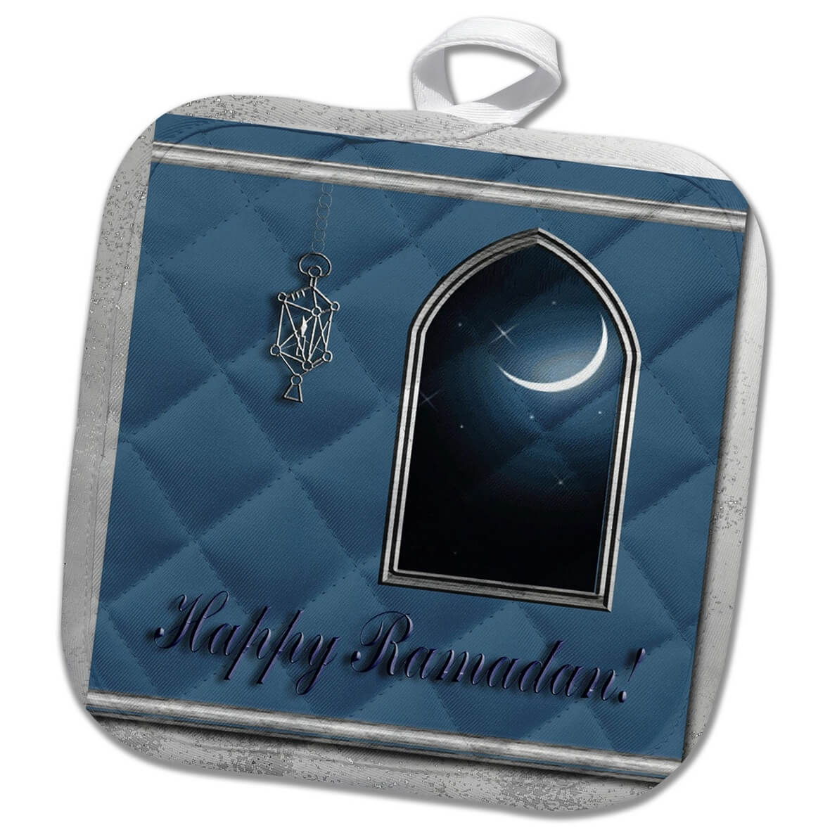 Happy Ramadan Lantern Potholder