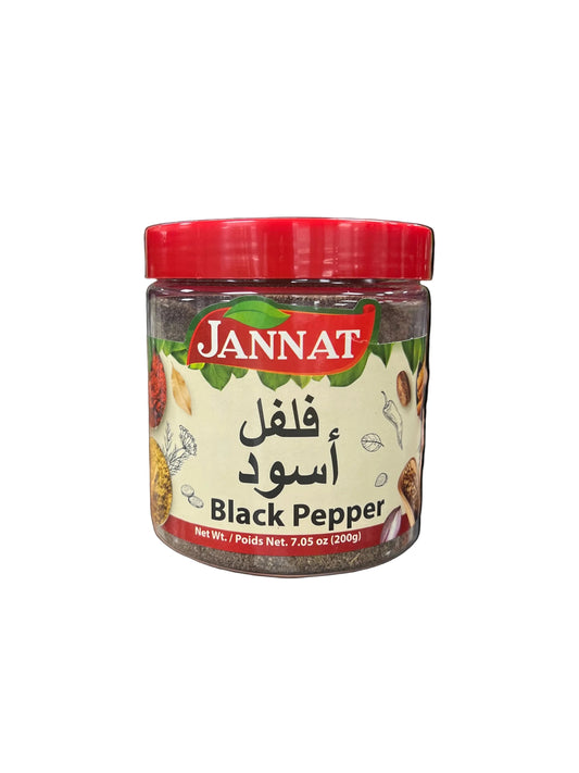 Jannat |Ground Black Pepper 7.05oz(200g)