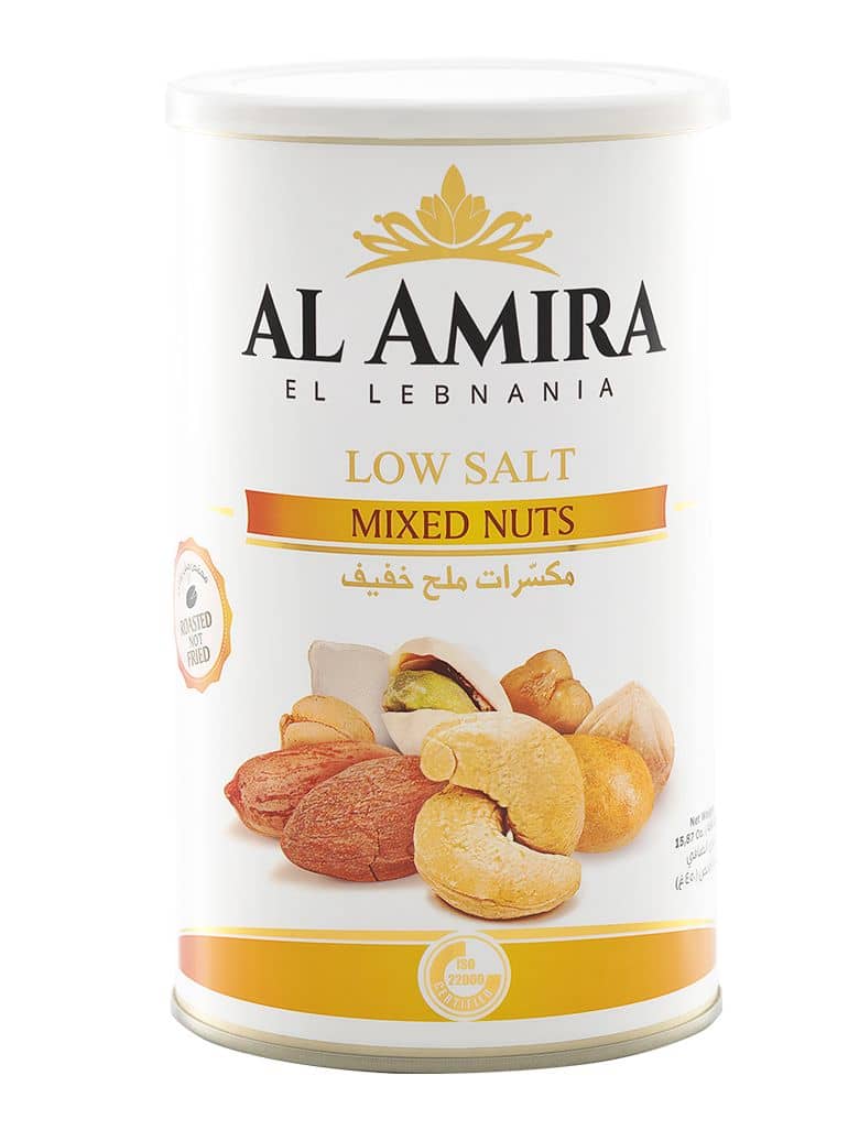 AL Amira | Low Salt Mixed Nuts 15.87oz(450g)
