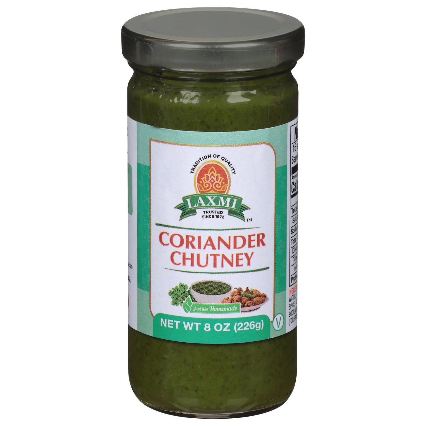 Laxmi Coriander Chutney 8OZ(226g)