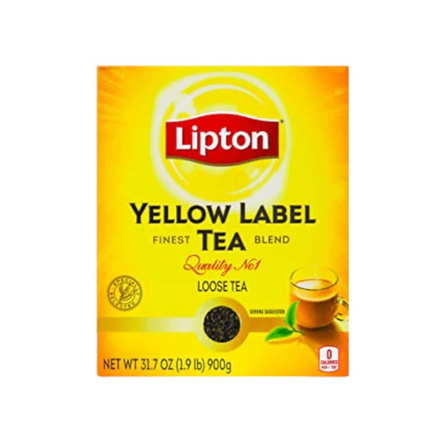 Lipton Yellow Label Loose Tea 100Teabags 31.7OZ(900g)