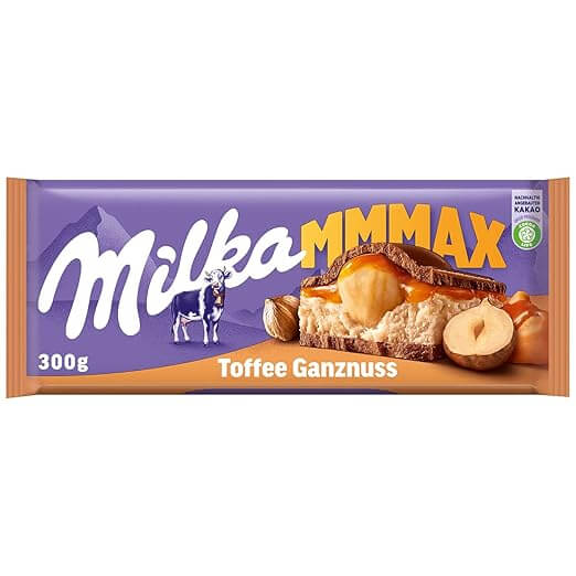 MILKA Chocolate Bar With Toffee 10.5oz(300g)